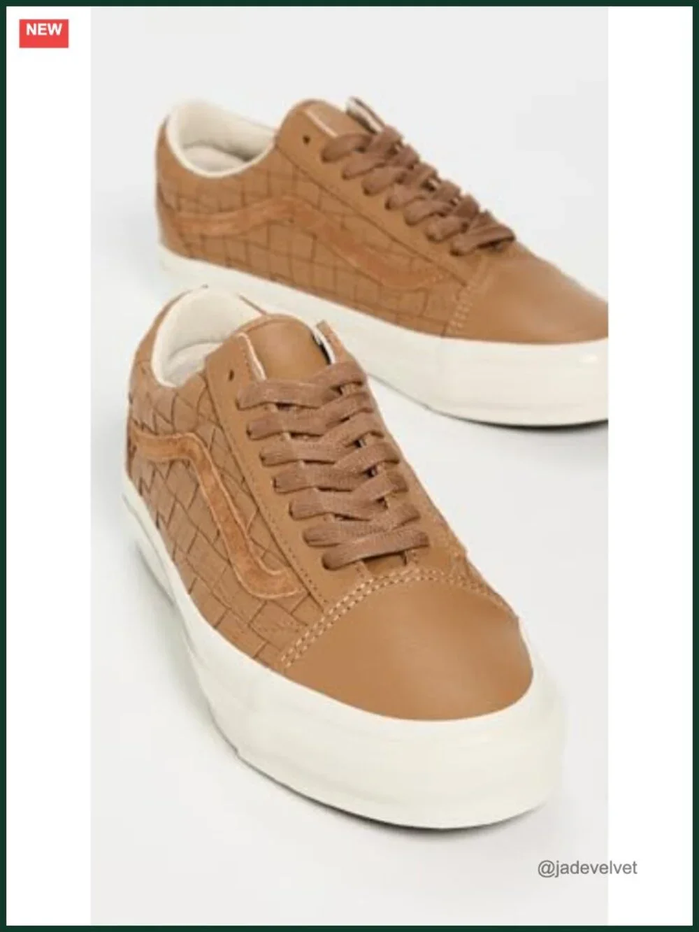Woven Skateboarding Sneakers with Waffle Outsole